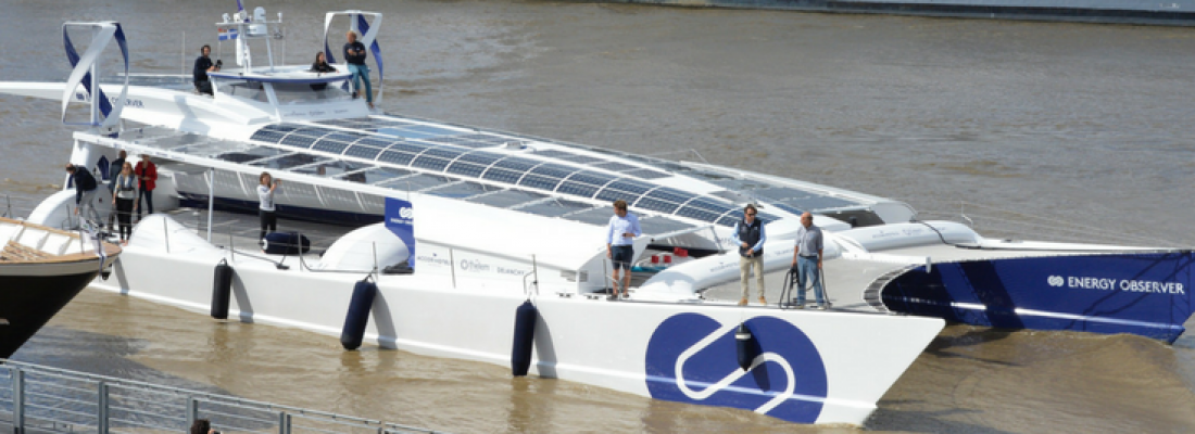 Energy Observer : le bateau du futur Ã  Nantes
