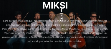 MIKSI & PYGMALION : MOSAÏQUEAVEC LE TRIO VOCAL TSANTA - CONCERT GRATUIT. RÉSERVATION CONSEILLÉE, INVITATION À TÉLÉCHARGER UN MOIS AVANT LE CONCERT. PLACES RÉSERVÉES JUSQU’À 15MN AVANT LE DÉBUT DE LA REPRÉSENTATION