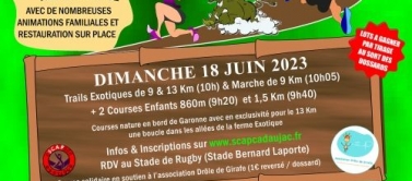 MARCHE 9 KM BORD DE GARONNE 