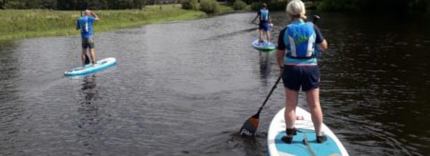 Après midi balade en Paddle autour de la Base de loisir du Loiry