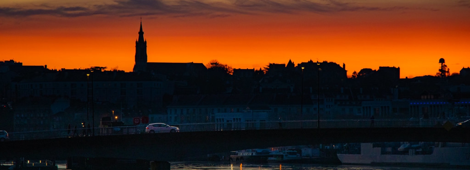 Ballade du soir le long de la Loire🌅