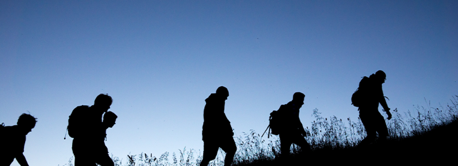 Rando semi-nocturne à Clisson.
