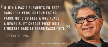 Rencontre Conférence avec Deepak Chopra