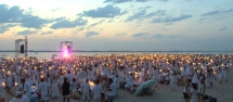  Soirée blanche sur le sable à Arcachon