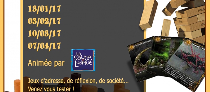 Soirée jeux de société à Couëron