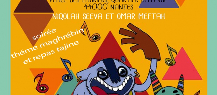 Concert Scènes du Coin : Niqolah Seeva (musique du monde) et Omar Meftah (comédie)