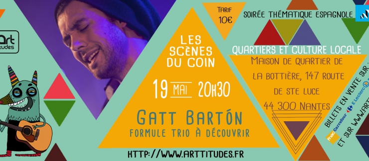 Gatt Barton trio à Nantes