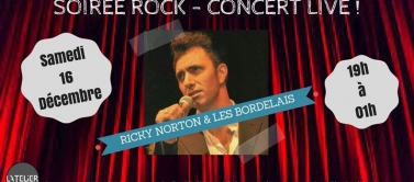 SOIREE ROCK  Concert live avec RICKY NORTON & LES BORDELAIS