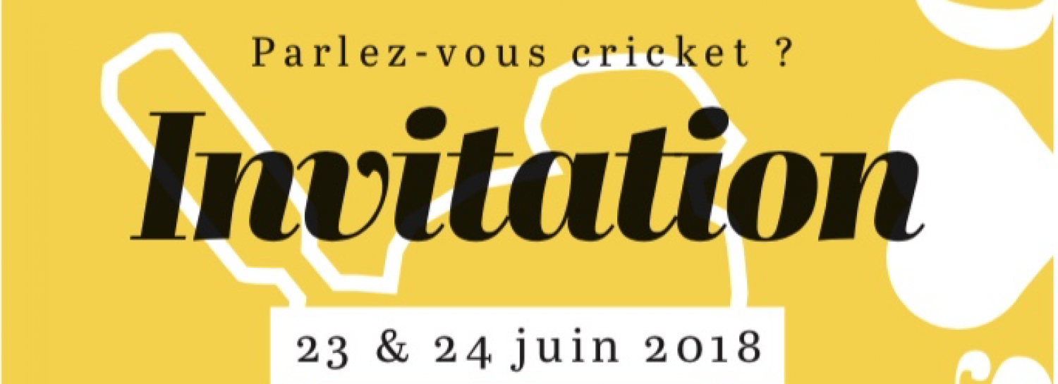 Inauguration du terrain de Cricket à Nantes