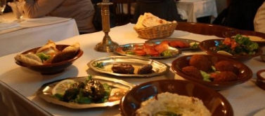 Repas dans un Restaurant Libanais « Les Mille et une nuits »