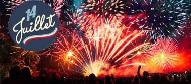 Bal + feu d'artifice sur l'île Forget (St Sébastien)