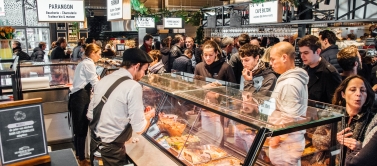 Marché et brunch du dimanche matin aux Halles de Talence