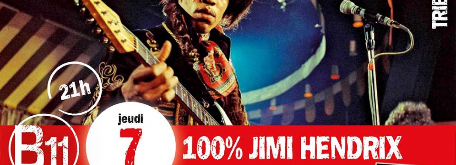 100% Jimi Hendrix avec Thomas Sarrodie Group