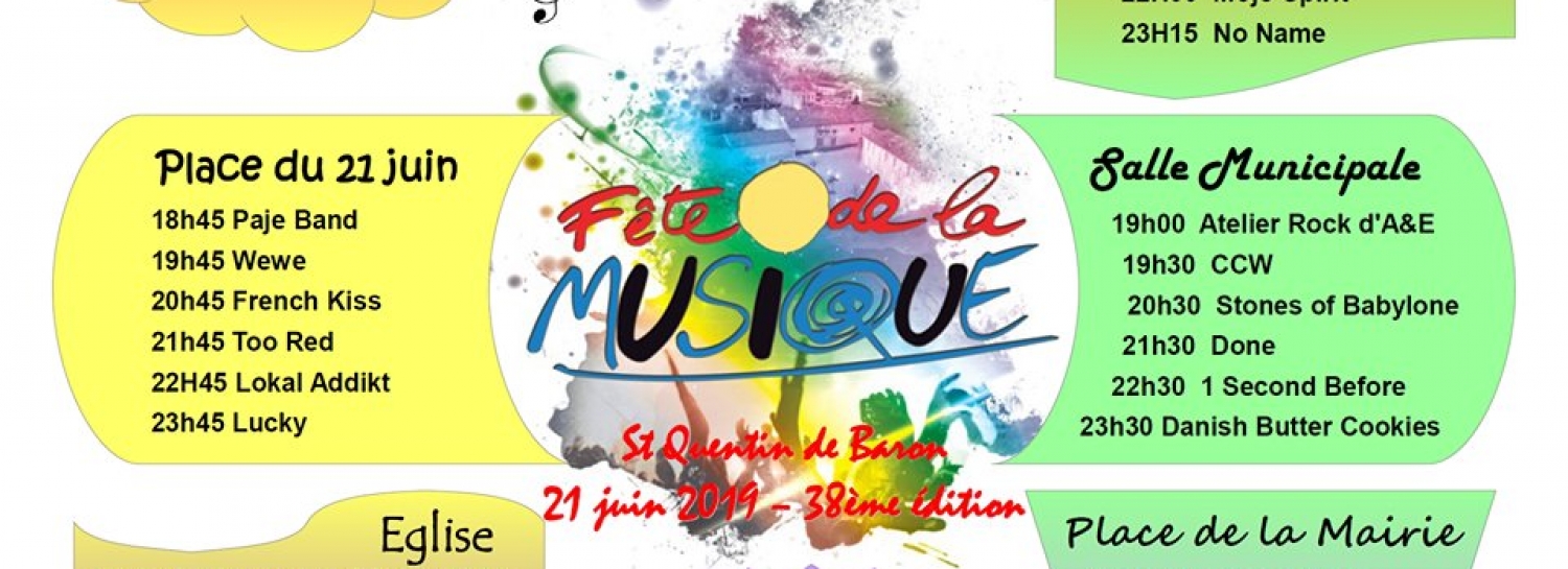 Fête de la musique à Saint-Quentin de Baron