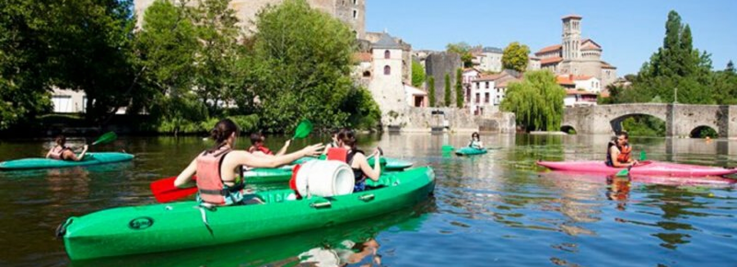 Kayak et barbecue au fil de l'eau