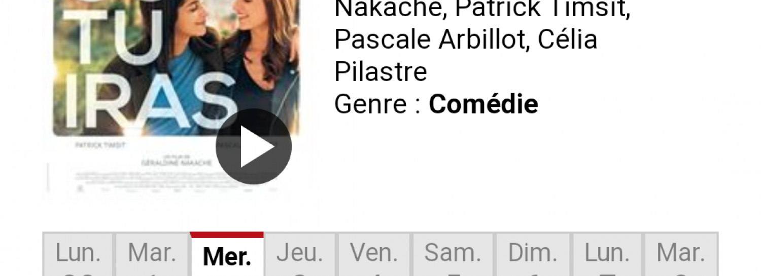 Sortie ciné puis un petit restau 