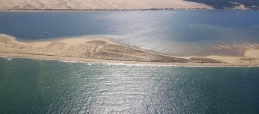 Tour du bassin d'Arcachon en avion