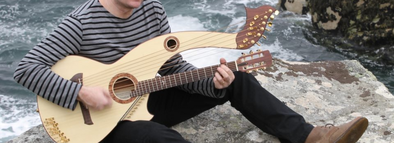 Concert Yaouen le Marin, harpeguitare celtique