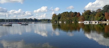 Marche tonique de  12  kms  le long de L Erdre 