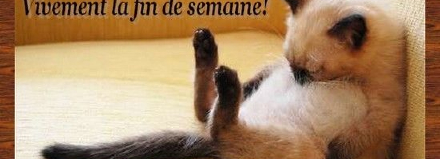 Fin de semaine déténte
