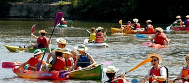 Pique-nique et kayak sur l'Erdre