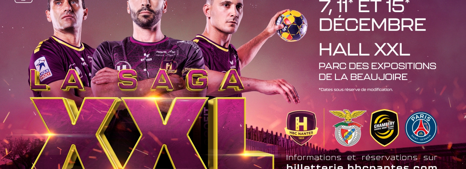 Le HBC NANTES en fête 🎉 Vs Benfica Lisbonne /Chambéry/Paris
