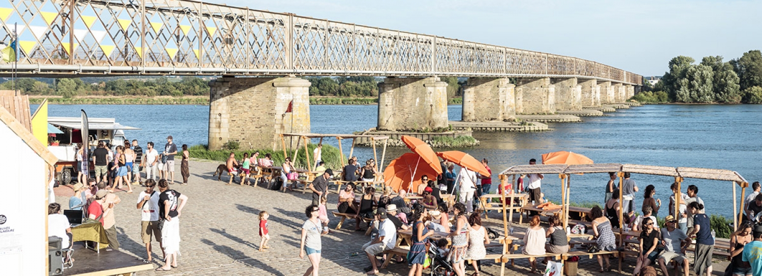 Petit rafraichissement à Mauves-sur-Loire